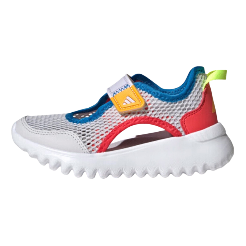 Детские сандалии adidas Summerflex (серые с красным и синим)