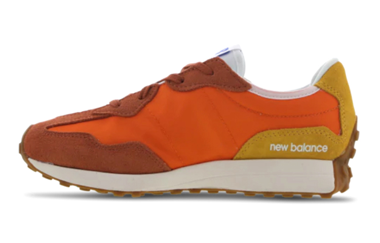 Детские кроссовки New Balance 327 (оранжевые)