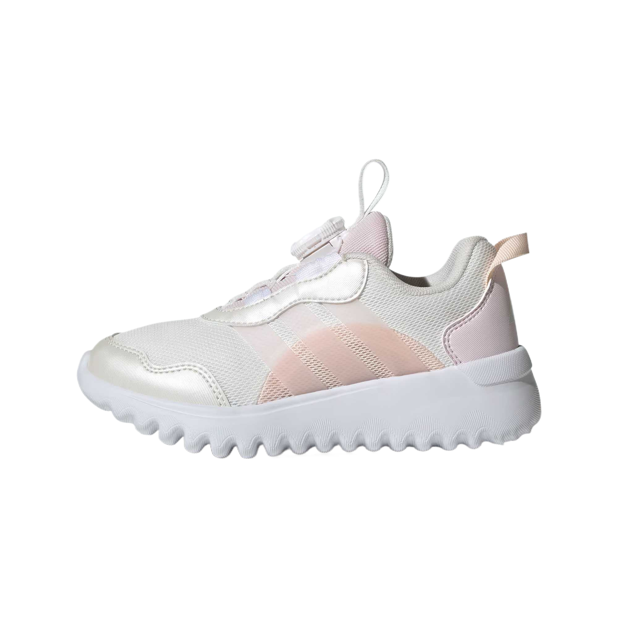 Детские кроссовки adidas Activeflex 4.0 HABU (бело-розовые)