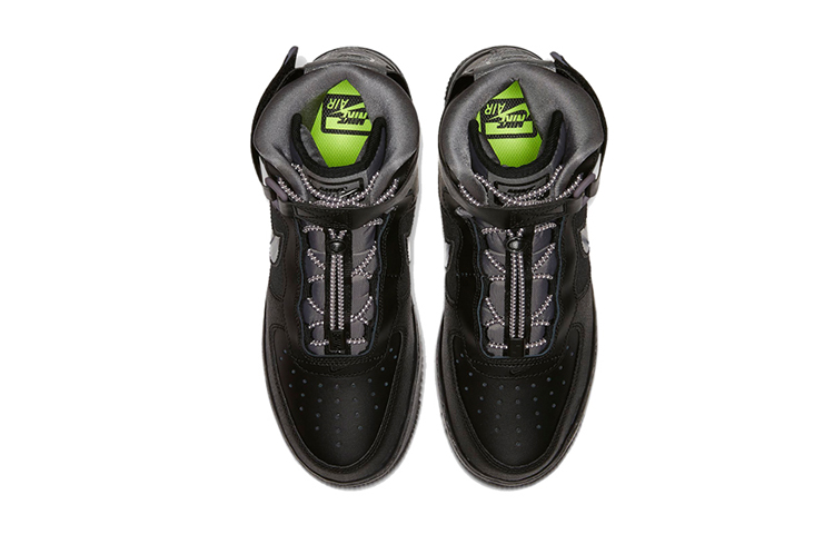 Кеды Nike NikeAir Force 1 LV8 HZ GS (черный) — фото 4