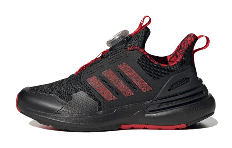 Детские кроссовки adidas Rapidasport BOA (черно-красные)