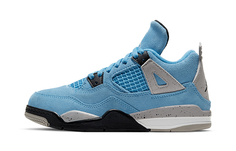 Кроссовки Jordan Air Jordan 4 retro university blue (синие)