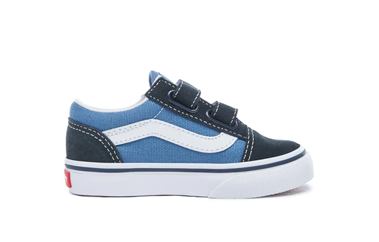 Детские кеды Vans (сине-черные) — фото 4