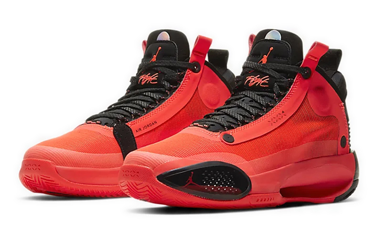 Мужские кроссовки Jordan JordanAir Jordan 34 (черно-красный) — Чёрныйкрасный — фото 3
