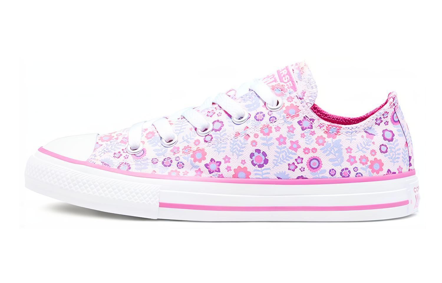 Кеды Converse Converse Chuck Taylor All Star Low Top (сине-розовые)