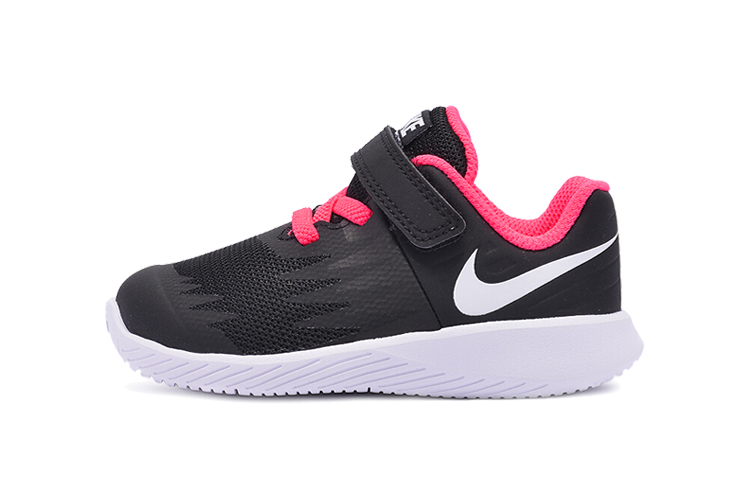 Детские кроссовки Nike Star Runner (черно-розовые)
