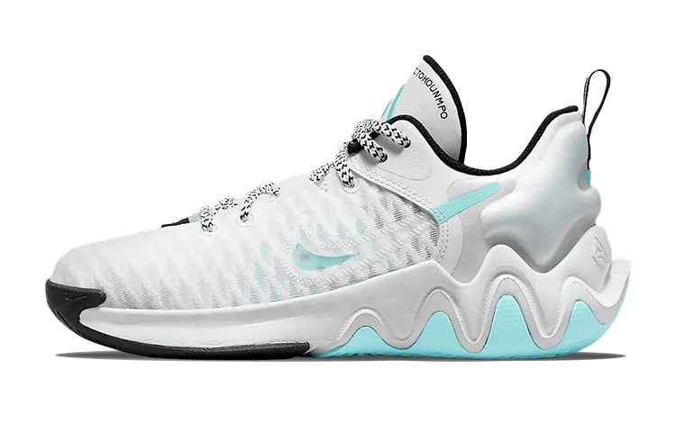 Nike Giannis Immortality Low top Basketball Shoes White Blue Unisex