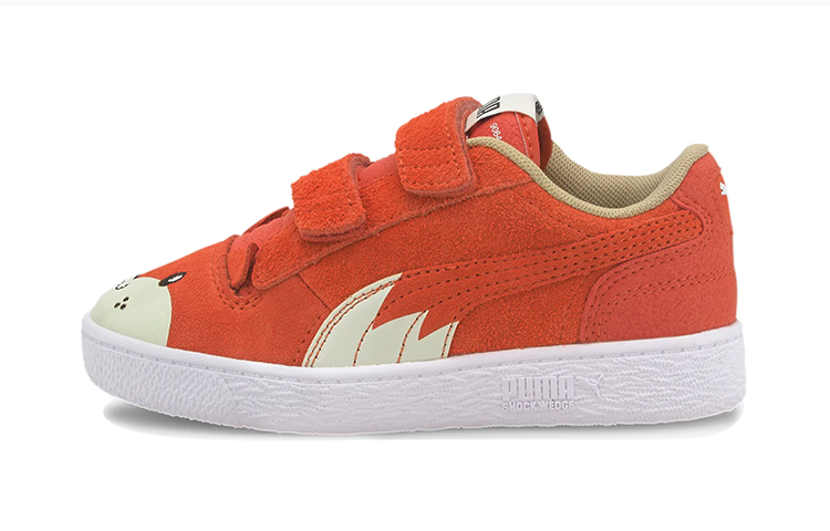 Детские кеды PUMA PUMA Ralph Sampson Animals (оранжевые)