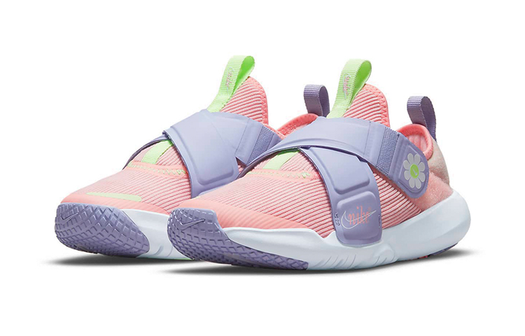 Детские кроссовки Nike Flex Advance SE (розово-фиолетовые) — фото 5