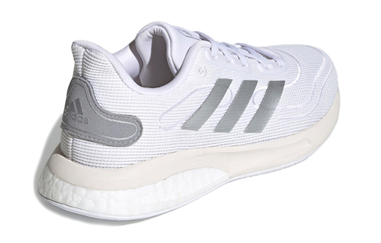 Детские кроссовки adidas Supernova J (бело-серебристые) — фото 5