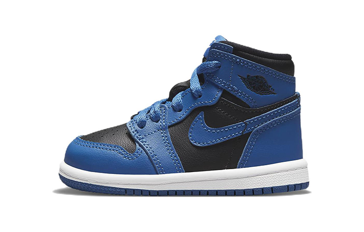 Кроссовки Jordan Air Jordan 1 (черно-синие)
