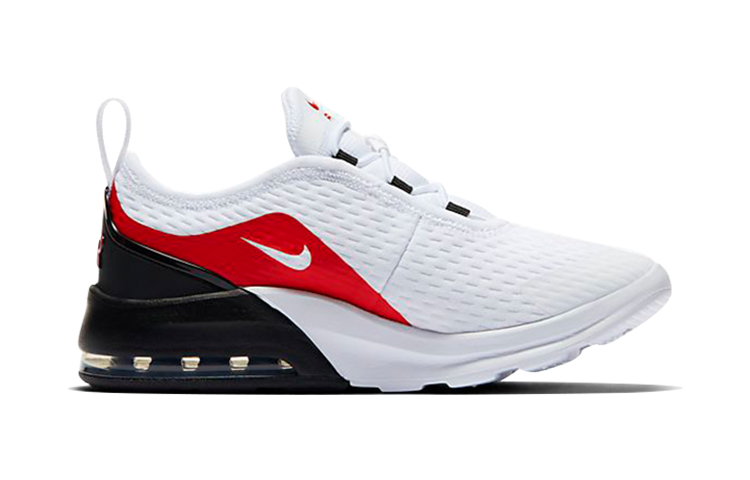 Кроссовки Nike Air Max Motion (бело-черно-красные) — фото 4