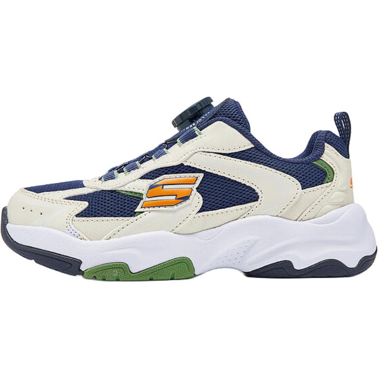 Кеды Skechers kids (бело-синие)
