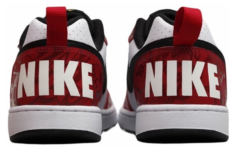 Кеды Nike NikeCourt Borough GS 2020 (бело-серые) — Красный / белый — фото 7