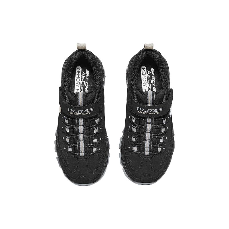 Детские кроссовки Skechers kids SKECHERS BOYS (черно-серые) — фото 2