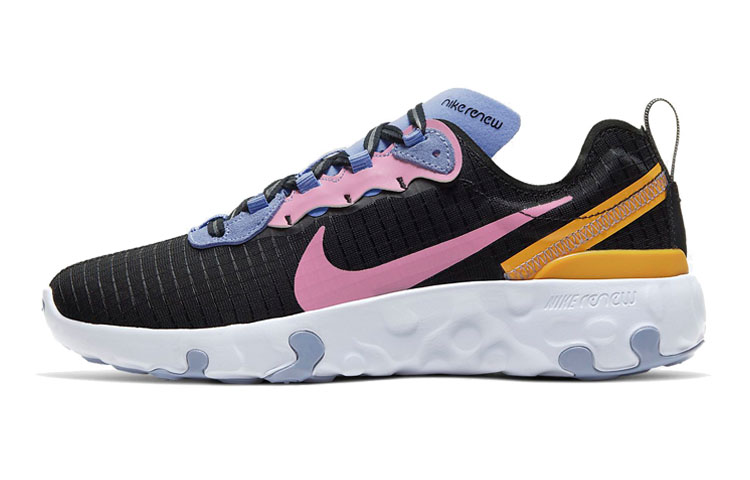 Кроссовки Nike NikeRenew Element 55 (черно-фиолетовые)