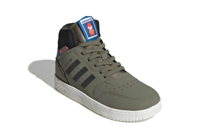 Высокие кеды adidas originals Drop Step 360 C 360 C (зелено-черно-синие) — фото 4