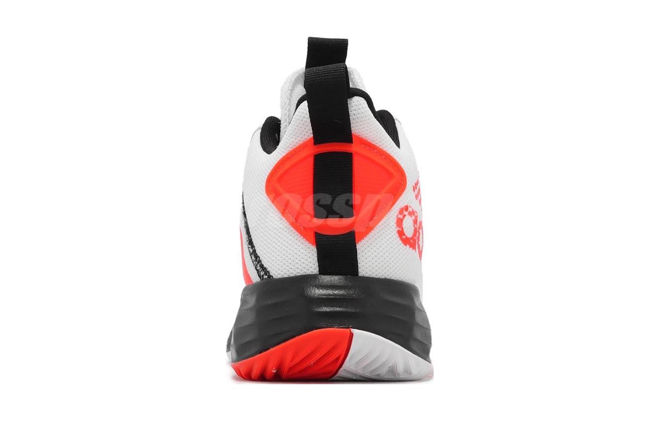 Детские кроссовки adidas OwnTheGame 2.0 (бело-оранжевые) — фото 5