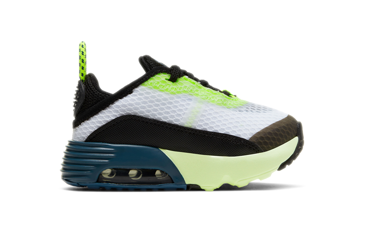 Детские кроссовки Nike Air Max 2090 (желто-синий) — Жёлтыйсиний — фото 4