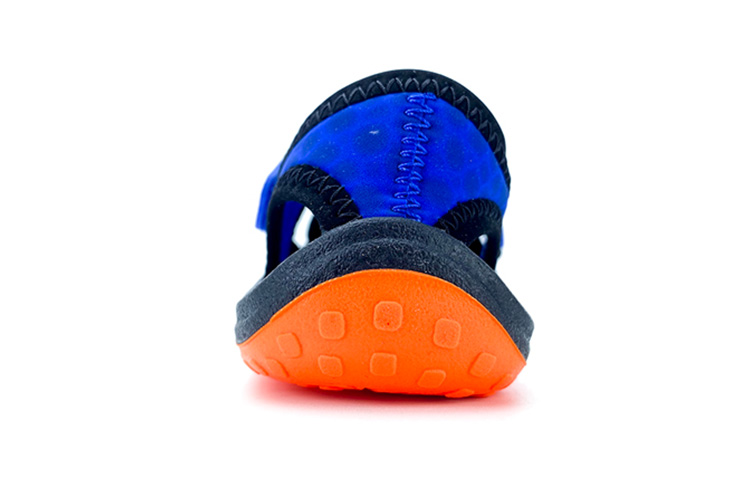 Детские сандалии Nike Sunray Protect (сине-оранжевые) — Синий / оранжевый — фото 5