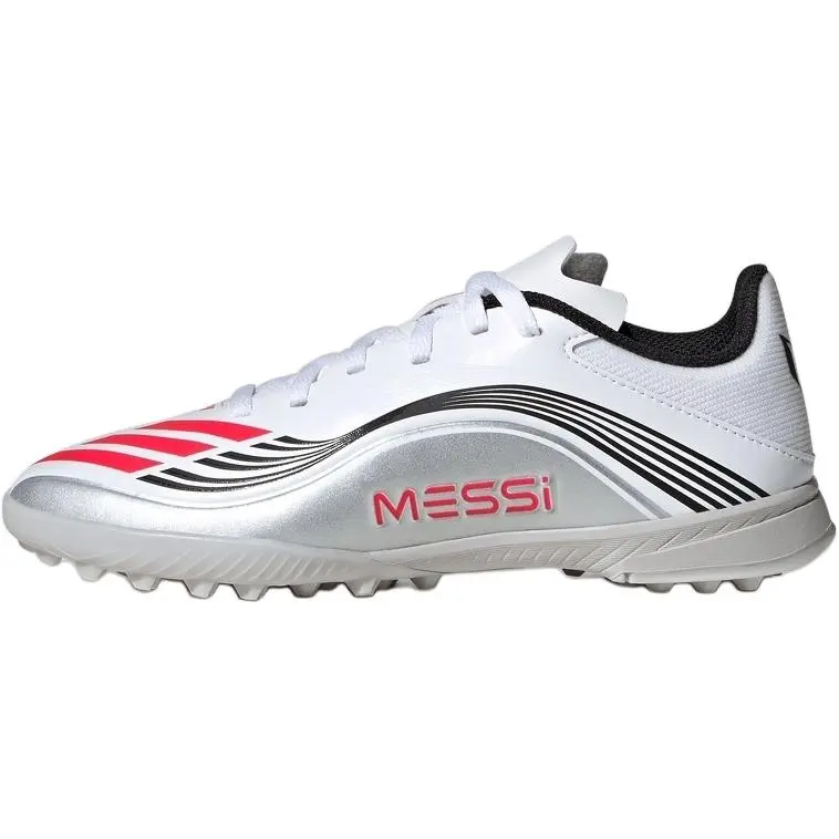 Adidas F50 Collection Messi Collection Abrasion Resistant Low top Kids' Soccer Shoes White Kids'