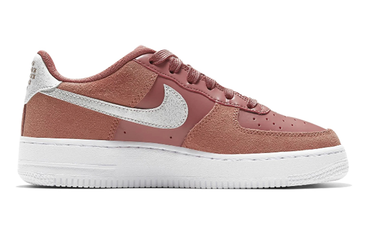 Кеды Nike NikeAir Force 1 LV8 GS (розовый) — фото 4