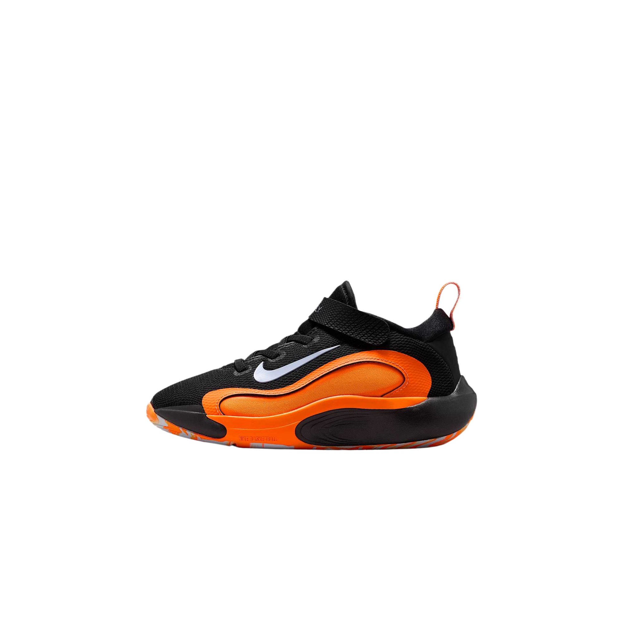 Кроссовки Nike ISOFLY (черно-оранжевые)