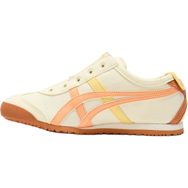 Кеды Onitsuka Onitsuka Tiger MEXICO 66 SLIP-ON (бежево-оранжевые)