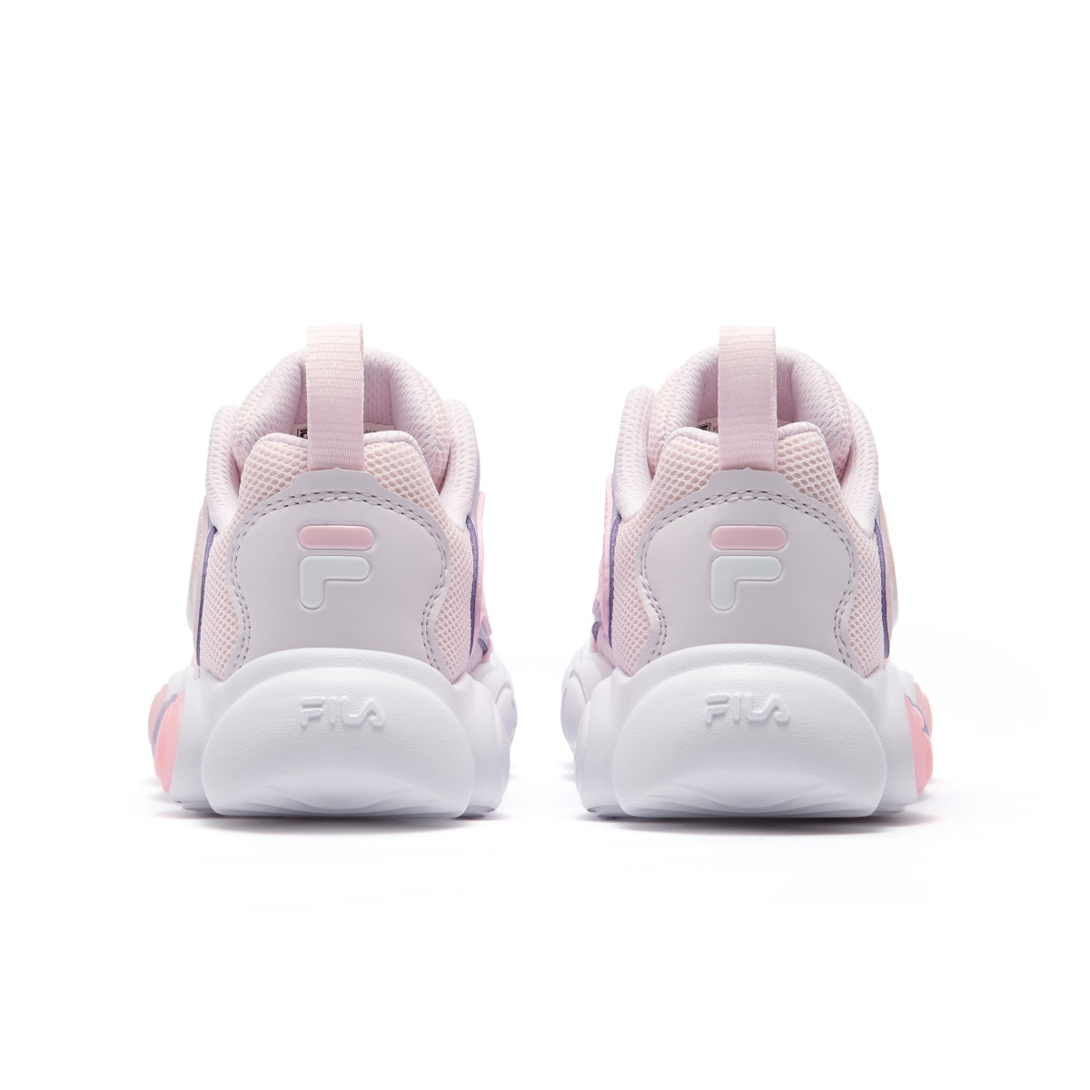 Детские кроссовки Fila Heritage-FHT (розово-фиолетовые) — фото 4