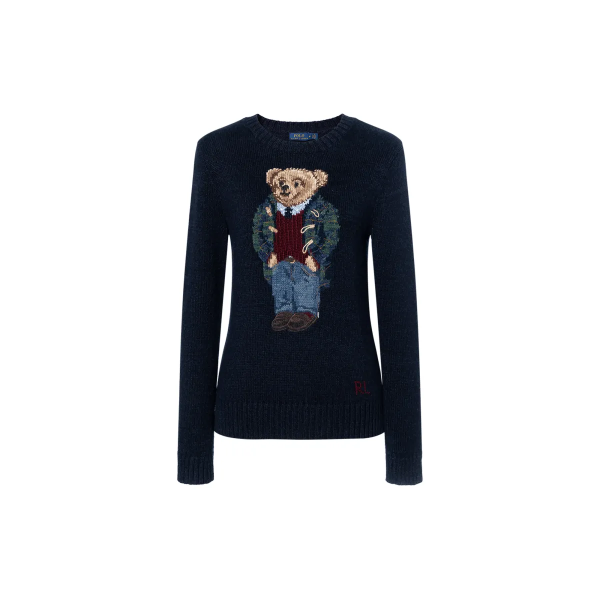 Polo Ralph Lauren Polo Bear Knitwear Standard Women's Marine Blue