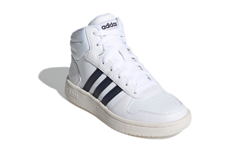 Кеды adidas neo Hoops 2.0 K (черно-белые) — фото 4