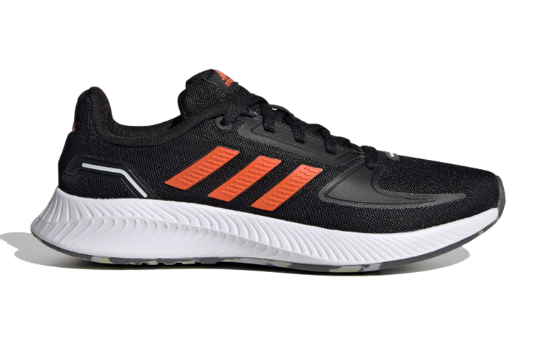 Кроссовки adidas neo Runfalcon 2.0 (черно-оранжевый) — фото 2