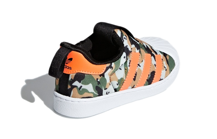 Кеды adidas originals Superstar 360 I (оранжево-белые) — фото 4