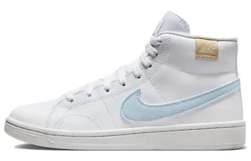 Nike Court Royale 2 Mid top Skateboard Shoes White Unisex