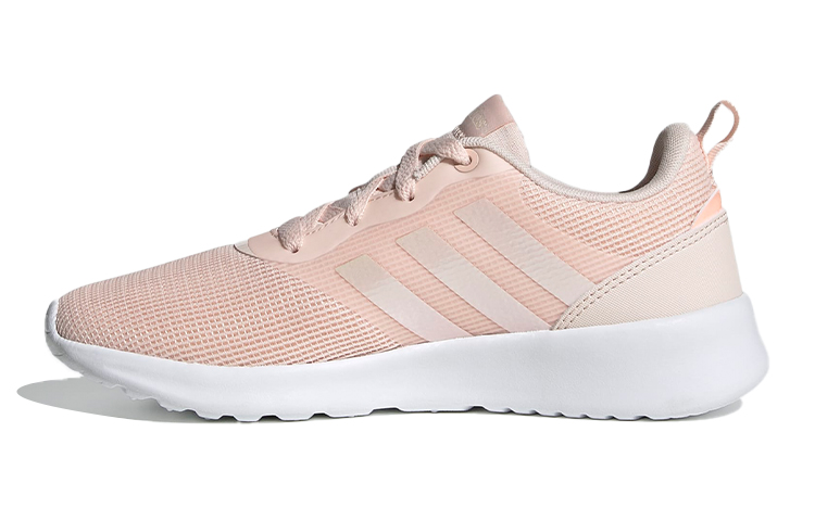 детские кроссовки adidas neo Qt Racer 2.0 K (розово-белый) — фото 1