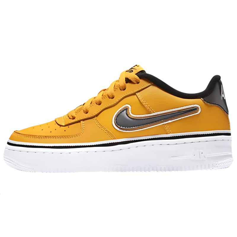 Кроссовки Nike NikeAir Force 1 GS (желтые)