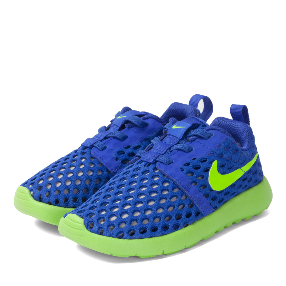 Детские кеды Nike Roshe One Flight Weight (синий) — фото 3