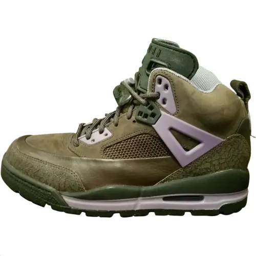 Jordan Winterized Spizike Comfortable and Soft GS Mid-top Basketball Shoes Brown Unisex