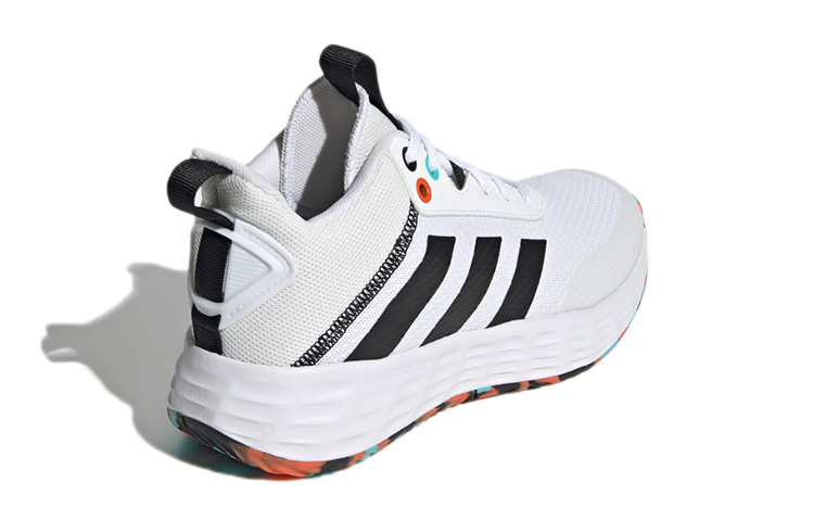 Детские кроссовки adidas adidasOwnTheGame 2.0 (бело-черные) — фото 4