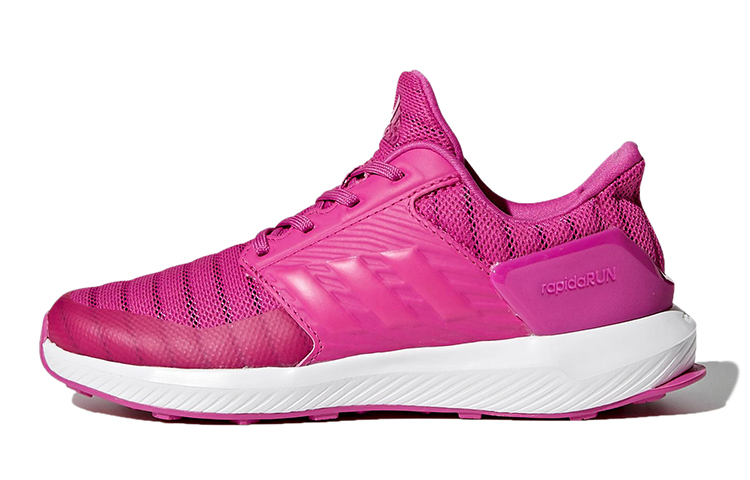 Детские кроссовки adidas Rapidarun Wide K (ярко-розовые)