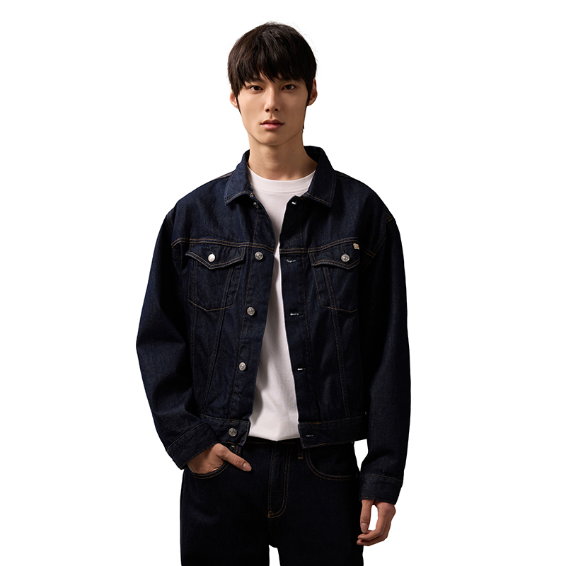 Мужская куртка CALVIN KLEIN Denim Jacket (синяя)