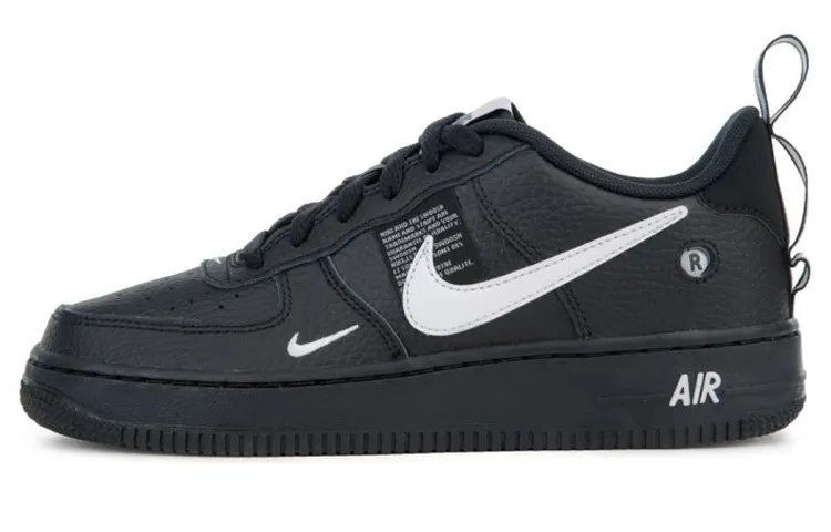 Nike Air Force 1 Utility Black White GS