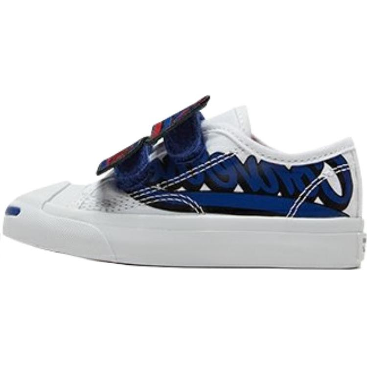 Детские кеды Converse Jack Purcell (бело-синие)