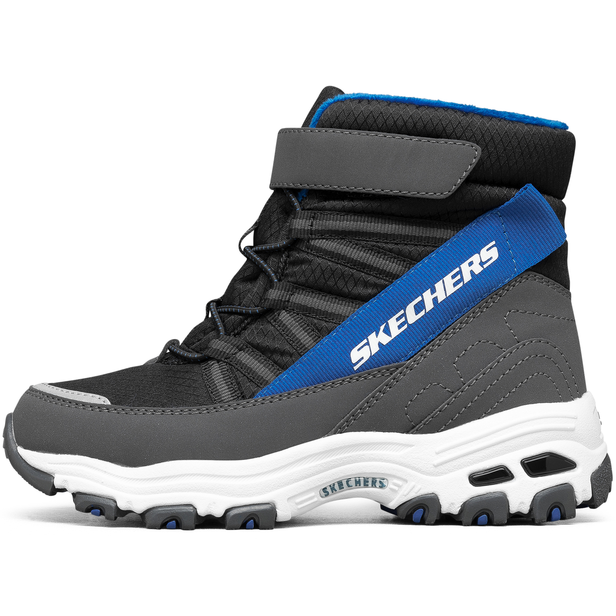 Мужские ботинки Skechers 3196292 (розово-синие)