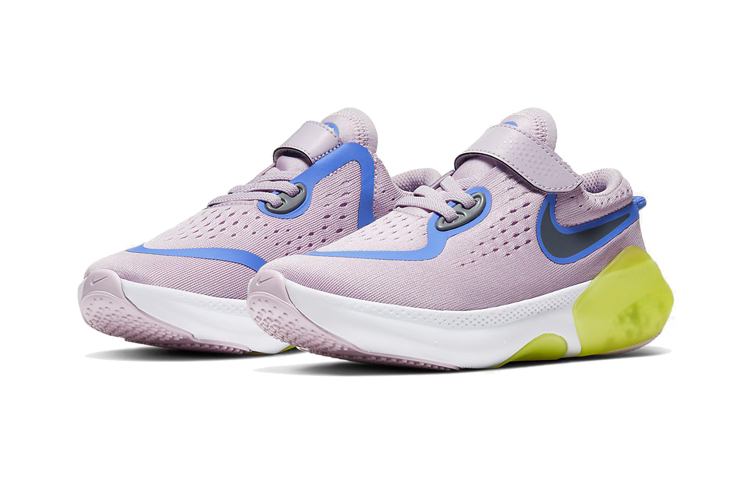 Детские кроссовки Nike Joyride Dual Run 1 (светло-фиолетовые) — 冰淡紫/烟灰/活力黄/宝石蓝 — фото 3