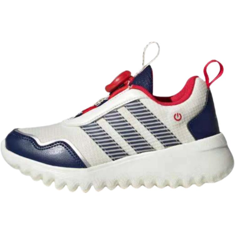 Детские кроссовки adidas Activeflex 4.0 BOA (бело-сине-красные)