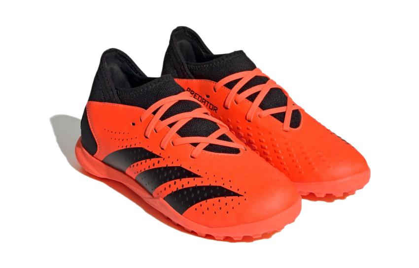 Детские бутсы adidas PREDATOR ACCURACY.3 TF J (оранжево-черные) — Оранжевый / чёрный — фото 4