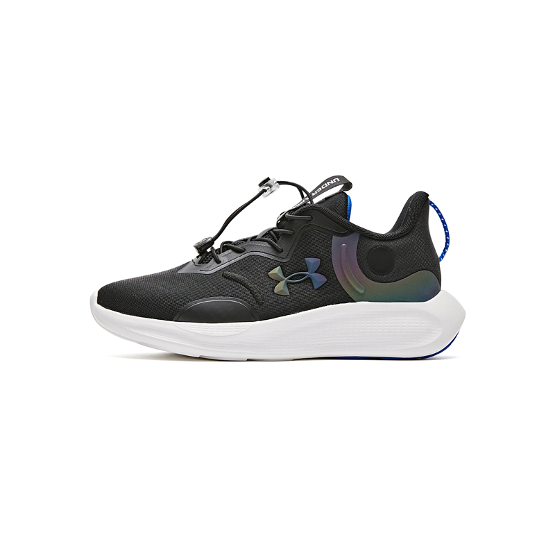 Детские кроссовки Under Armour (бело-черные)