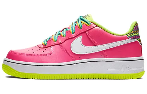 Nike Air Force 1 Low Pink Volt Aqua GS