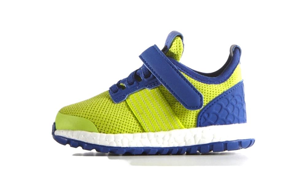 Детские кроссовки LEGO LEGO/ x adidas Pure Boost (сине-бело-зеленые)